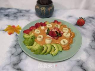 土豆沙拉水果拼盘的做法步骤:7