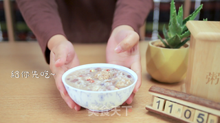 核桃芡实粥的做法步骤：7