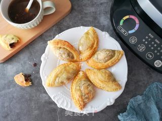 如何用蛋挞皮做红豆酥的做法步骤：9