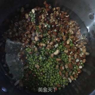 五色粥的做法步骤：2