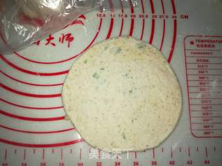 全麦发面葱油饼的做法步骤:22