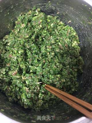 茴香牛肉馅水饺的做法步骤：5