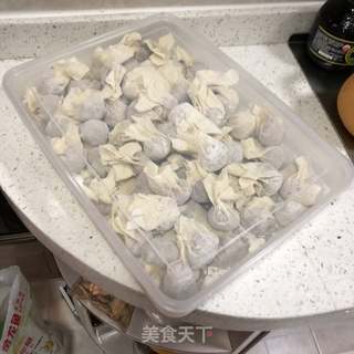 #鲜肉大虾云吞的做法图解8