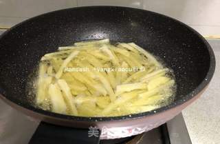 自制薯条的做法步骤:8