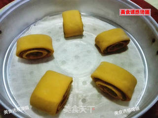 南瓜豆卷的做法步骤:8
