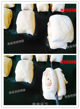 榨菜蚝油花卷的做法步骤:7