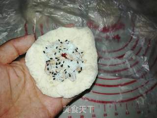 全麦芝麻红枣糖饼的做法步骤:11