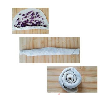 荞麦紫薯面饼的做法步骤:6