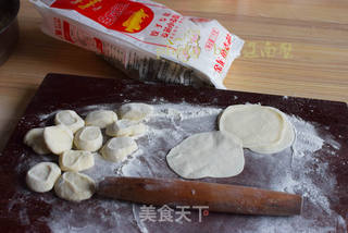 鲜嫩多汁的荠菜饺子的做法步骤:9