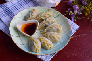 鲜嫩多汁的荠菜饺子的做法步骤:13