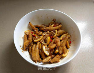 柠檬酸辣鸡爪的做法步骤:8