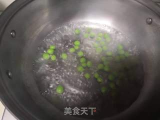 萝卜丝豌豆粥的做法步骤:3