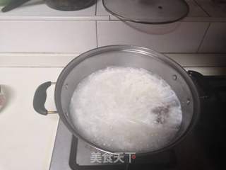 萝卜丝豌豆粥的做法步骤:5