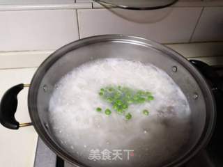 萝卜丝豌豆粥的做法步骤:6