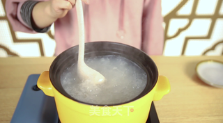 香甜栗子营养粥的做法步骤:5