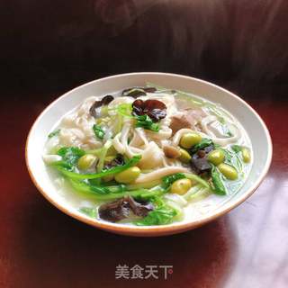 大骨哆烂面的做法步骤:10