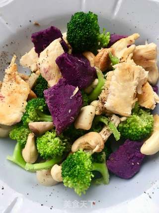 煎鸡脯肉坚果沙拉的做法步骤:24