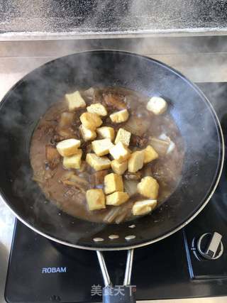 猪肉白菜炖粉条的做法步骤:4