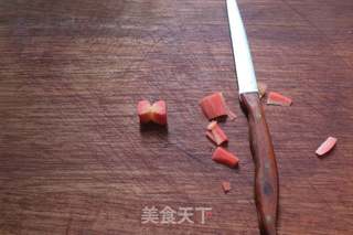 圣诞花环~咖喱炒饭的做法步骤:5