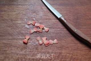 圣诞花环~咖喱炒饭的做法步骤:6