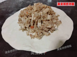 香芋叉烧酱肉包的做法步骤:6