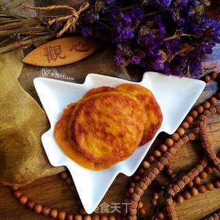 如何制作芒果蛋香饼的做法步骤:9