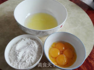 斑马纹蒸蛋糕的做法步骤：2