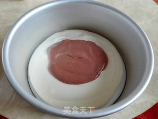 斑马纹蒸蛋糕的做法步骤：7