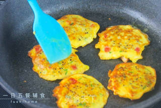 蔬菜藜麦蛋饼——宝宝辅食的做法步骤:4