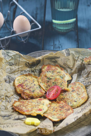 蔬菜藜麦蛋饼——宝宝辅食的做法步骤:5