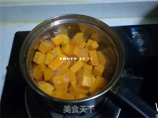 南瓜燕麦浓汤的做法步骤:3