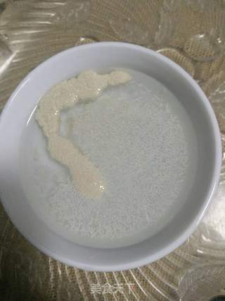 原味发面饼的做法步骤:2