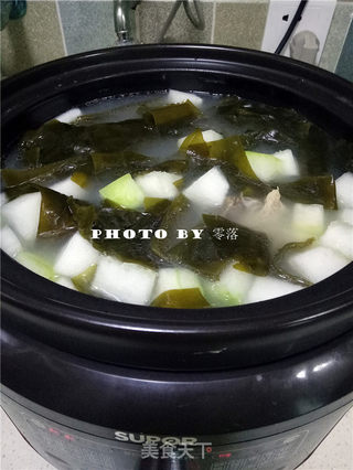 冬瓜海带猪骨汤的做法步骤:8