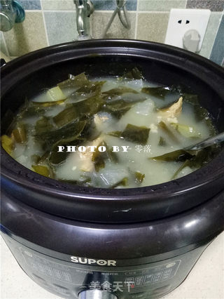 冬瓜海带猪骨汤的做法步骤:9