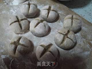 红糖开花馒头的做法步骤:12
