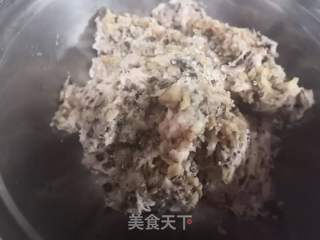 油面筋酿肉的做法步骤:2