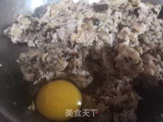 油面筋酿肉的做法步骤:3