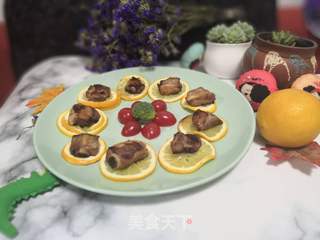 柠檬排骨的做法步骤:9