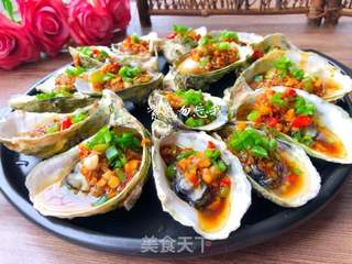 蒜蓉牡蛎的做法步骤:9