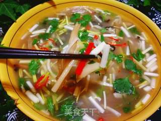 酸辣肚丝汤的做法步骤:17