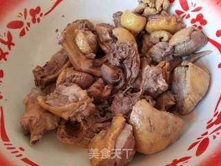 红烧骡鸭的做法步骤:3