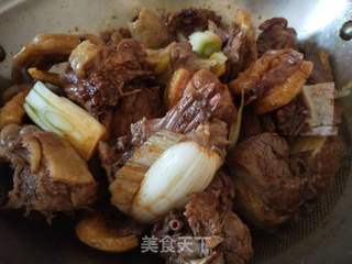 红烧骡鸭的做法步骤:7