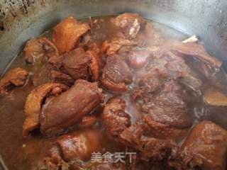 红烧骡鸭的做法步骤:10