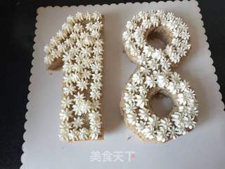 数字生日蛋糕的做法步骤:10