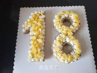数字生日蛋糕的做法步骤:11