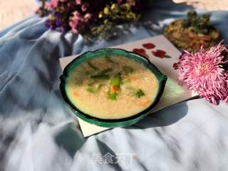 丝瓜燕麦粥的做法步骤:12