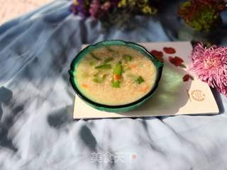 丝瓜燕麦粥的做法步骤:13