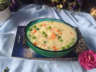 碗豆胡萝卜小米粥的做法步骤:7