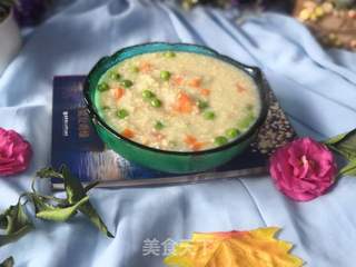 碗豆胡萝卜小米粥的做法步骤:8