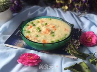 碗豆胡萝卜小米粥的做法步骤:14